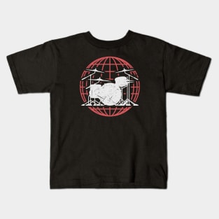 Vintage Drums Kids T-Shirt